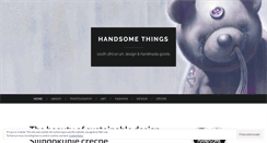 Desktop Screenshot of handsomethings.com