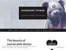Tablet Screenshot of handsomethings.com